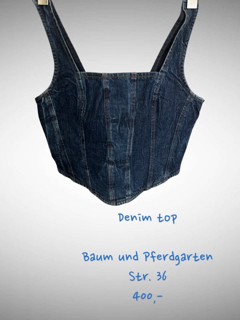 Baum und Pferdgarden Denim Top